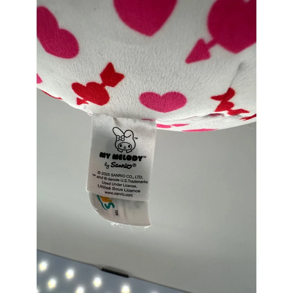 Sanrio My‎ Melody Squishmallows Plush Pink Hearts Cupid Wings Valentine Toy
